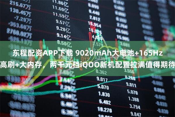 东程配资APP下载 9020mAh大电池+165Hz高刷+大内存，两千元档iQOO新机配置拉满值得期待